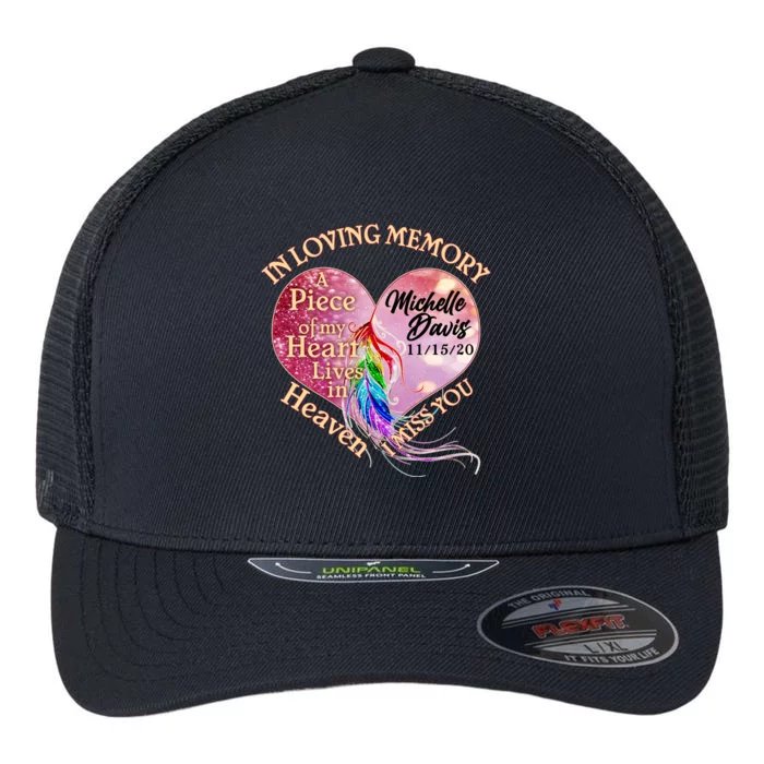 In Loving Memory Tribute Custom Rip Personalized Family Flexfit Unipanel Trucker Cap