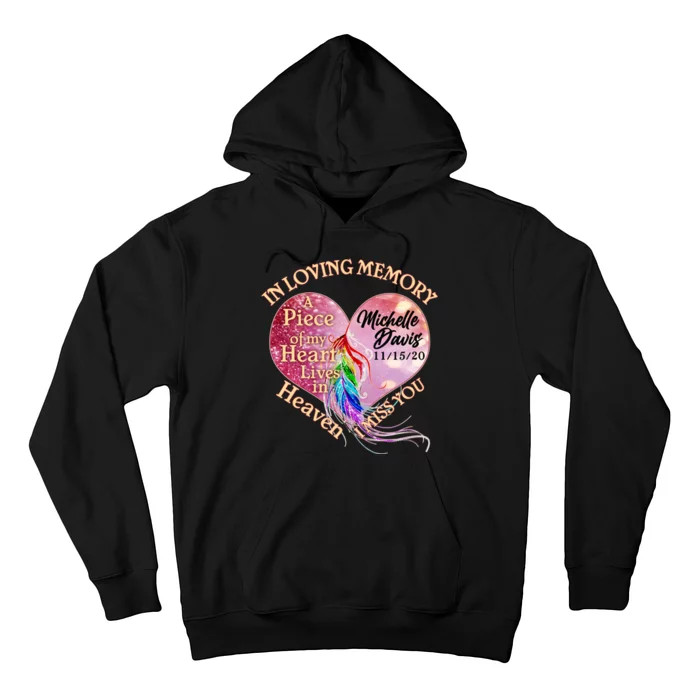 In Loving Memory Tribute Custom Rip Personalized Family Hoodie