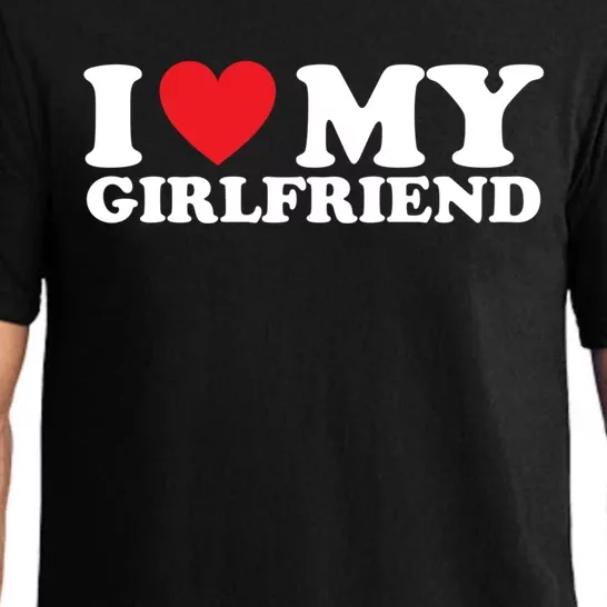 I Love My Friend I Heart My Friend Funny Gift Pajama Set