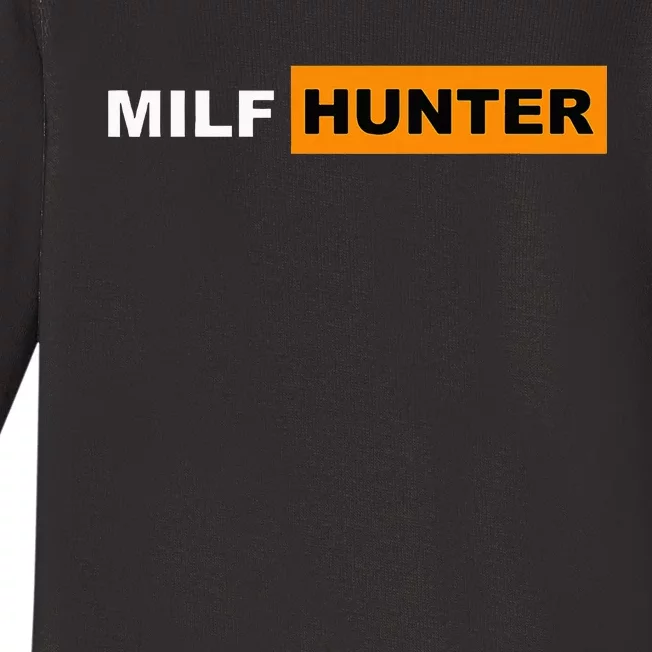 I Love Milf Shirts MilfS Hot Mom Hunter Lover Gift Baby Long Sleeve Bodysuit