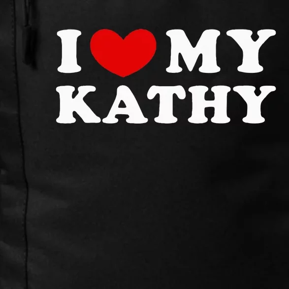 I Love My Kathy I Heart My Kathy Daily Commute Backpack