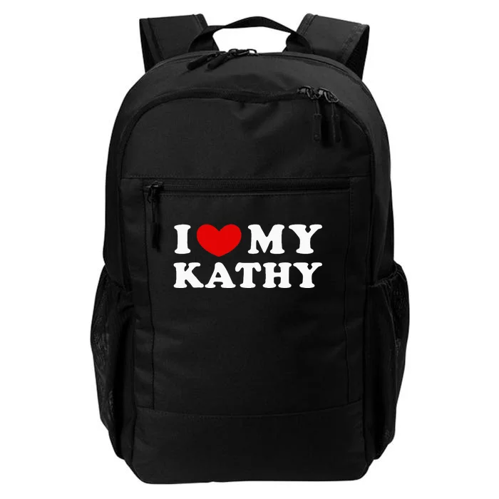 I Love My Kathy I Heart My Kathy Daily Commute Backpack