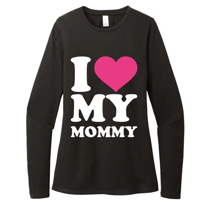 I Love My Mommy Gift Womens CVC Long Sleeve Shirt