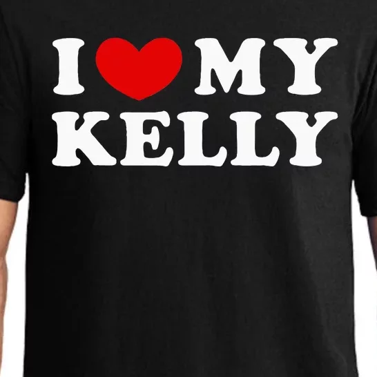 I Love My Kelly I Heart My Kelly Pajama Set