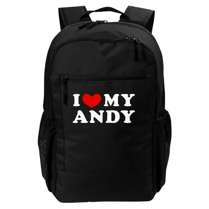 I Love My Andy I Heart My Andy Daily Commute Backpack