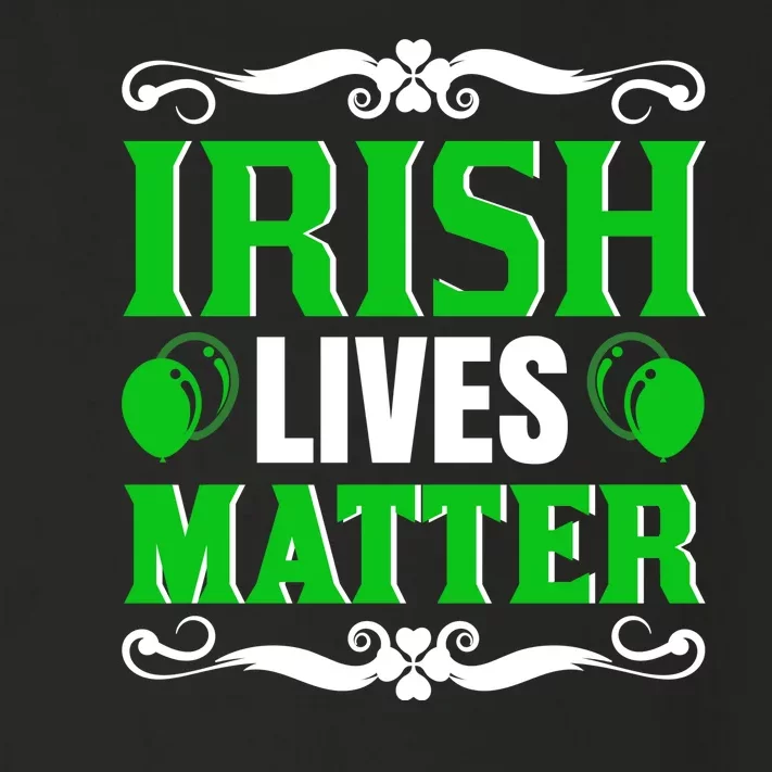 Irish Lives Matter Toddler Long Sleeve Shirt