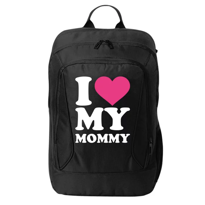 I Love My Mommy Meaningful Gift City Backpack