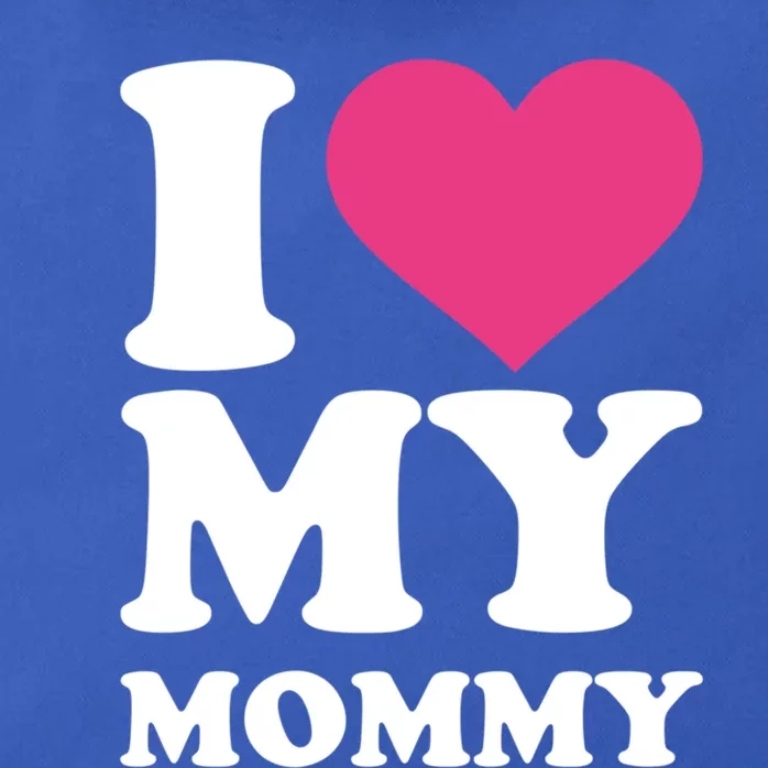 I Love My Mommy Meaningful Gift Zip Tote Bag