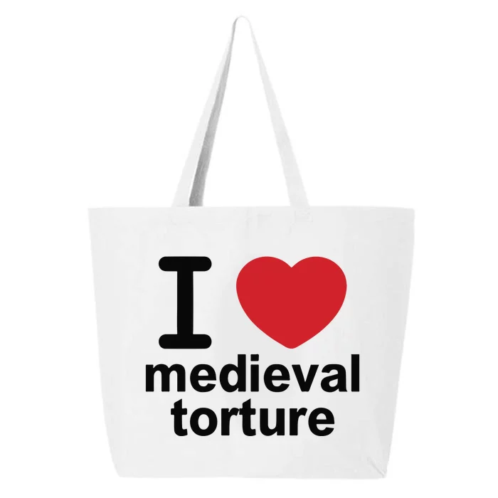 I Love Medieval Torture 25L Jumbo Tote