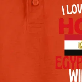 I Love My Hot Egyptian Wife Funny Egypt Relationship Gift Dry Zone Grid Performance Polo