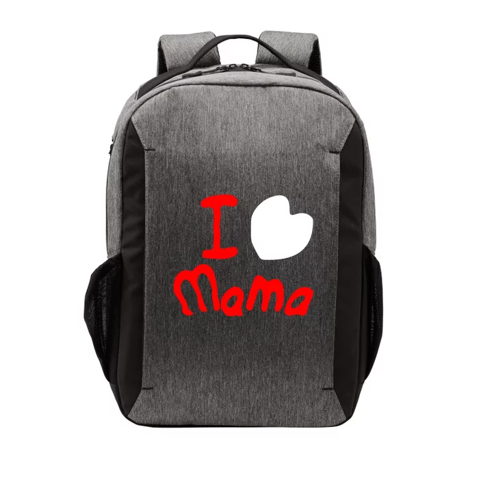 I Love Mama Gift Easy Going Fashion Cute Gift Vector Backpack