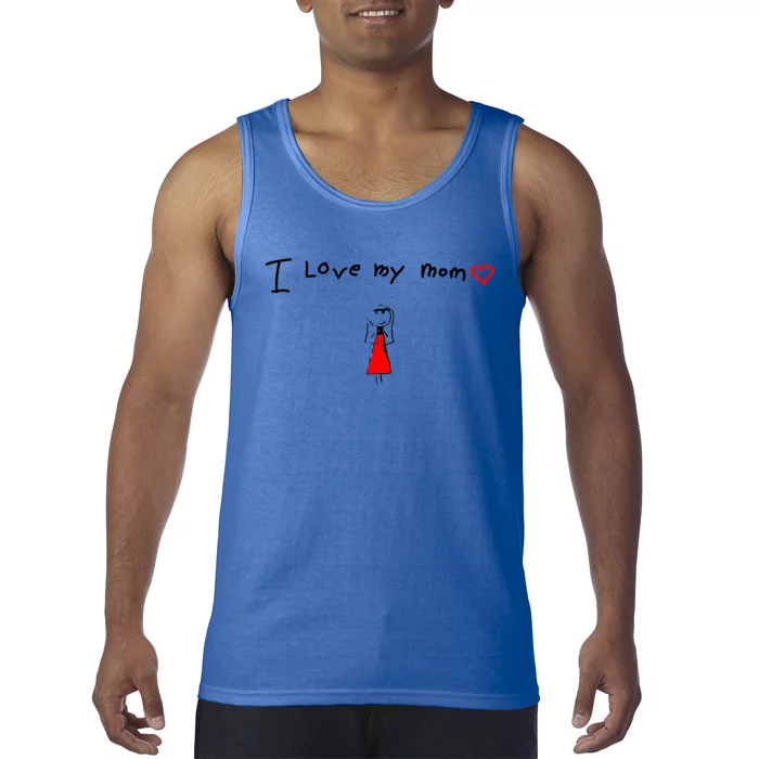 I Love My Mom Gift Tank Top