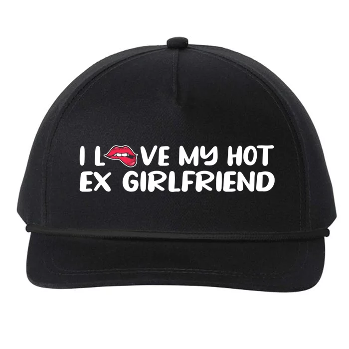 I Love My Hot Ex Friend Gift Snapback Five-Panel Rope Hat