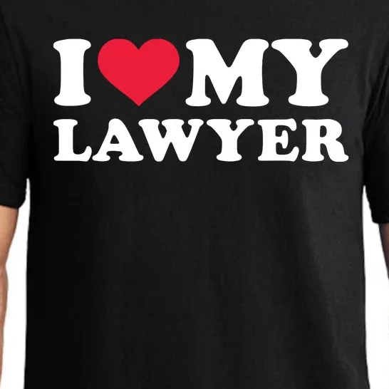 I Love My Lawyer Pajama Set