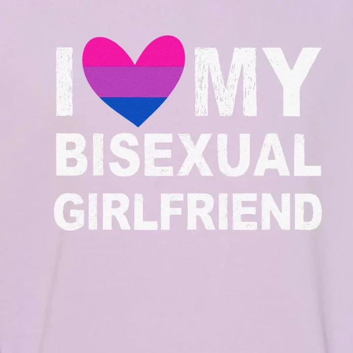 I Love My Bisexualfriend LGBT Pride LGBTQ Awareness Garment-Dyed Sweatshirt