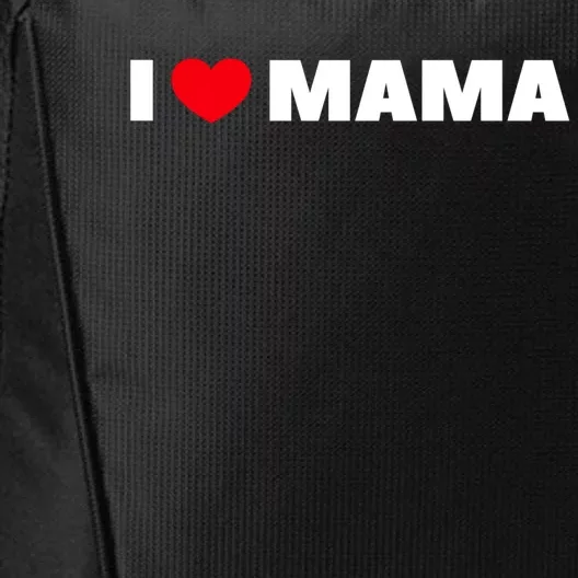 I Love Mama Gift City Backpack