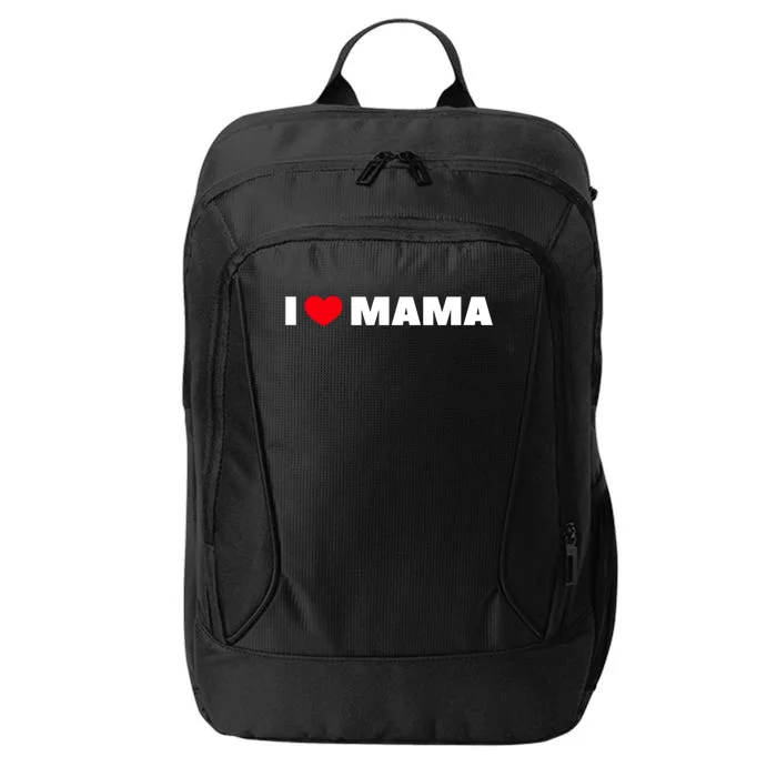 I Love Mama Gift City Backpack