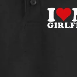 I Love My Girlfriend Gf I Heart My Girlfriend GF Dry Zone Grid Performance Polo