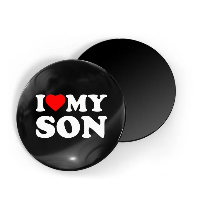 I Love My Son Heart Magnet