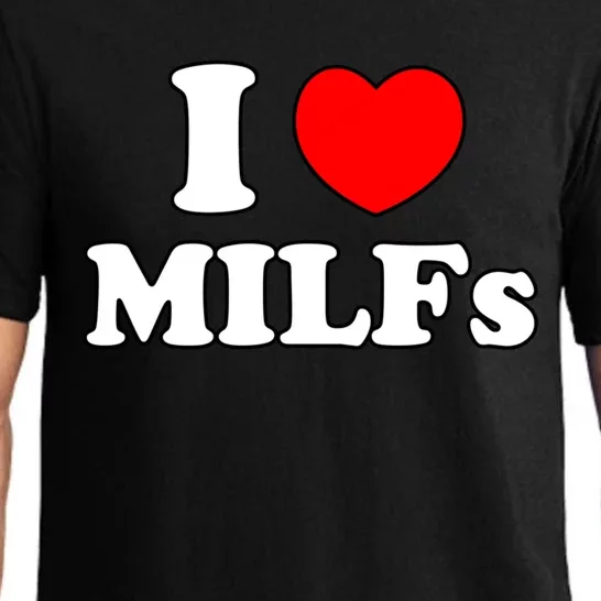 I Love Milfs Milf Milf's Hot Mom Hunter Lover Gift Meaningful Gift Pajama Set