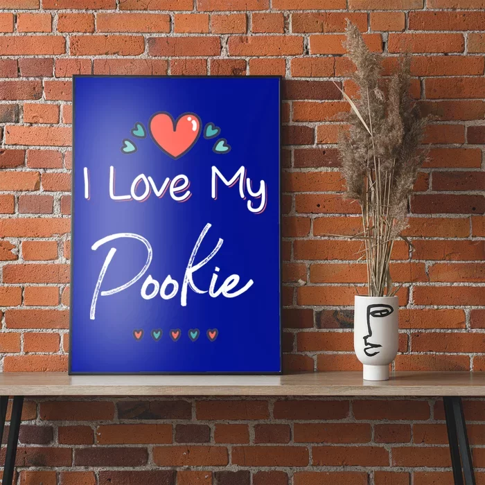 I Love My Pookie Heart Sticker