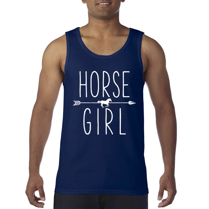 I Love My Horses Equestrian Horseback Riding Tank Top