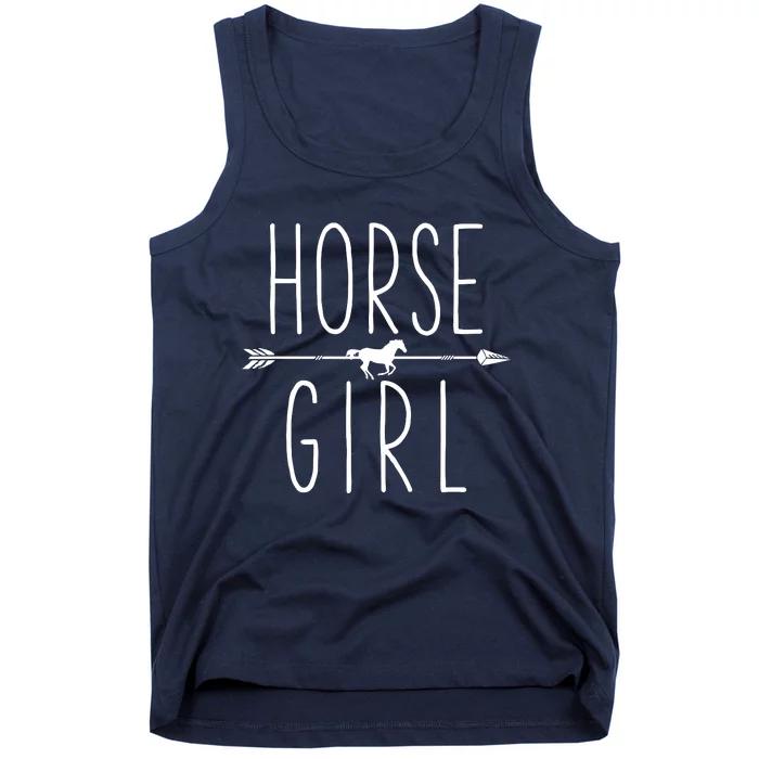 I Love My Horses Equestrian Horseback Riding Tank Top