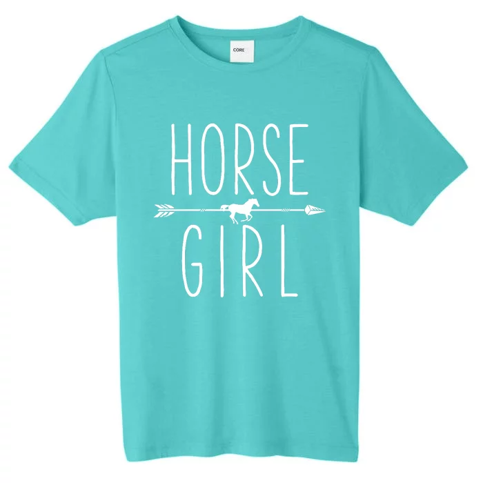 I Love My Horses Equestrian Horseback Riding ChromaSoft Performance T-Shirt