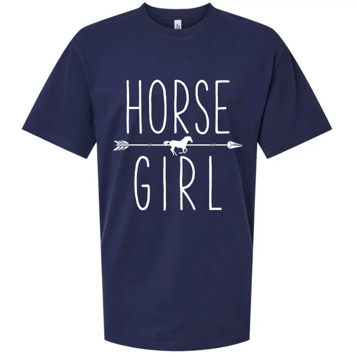 I Love My Horses Equestrian Horseback Riding Sueded Cloud Jersey T-Shirt