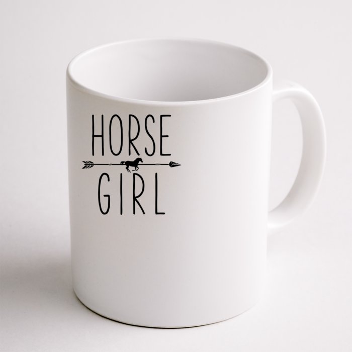 I Love My Horses Equestrian Horseback Riding Front & Back Coffee Mug