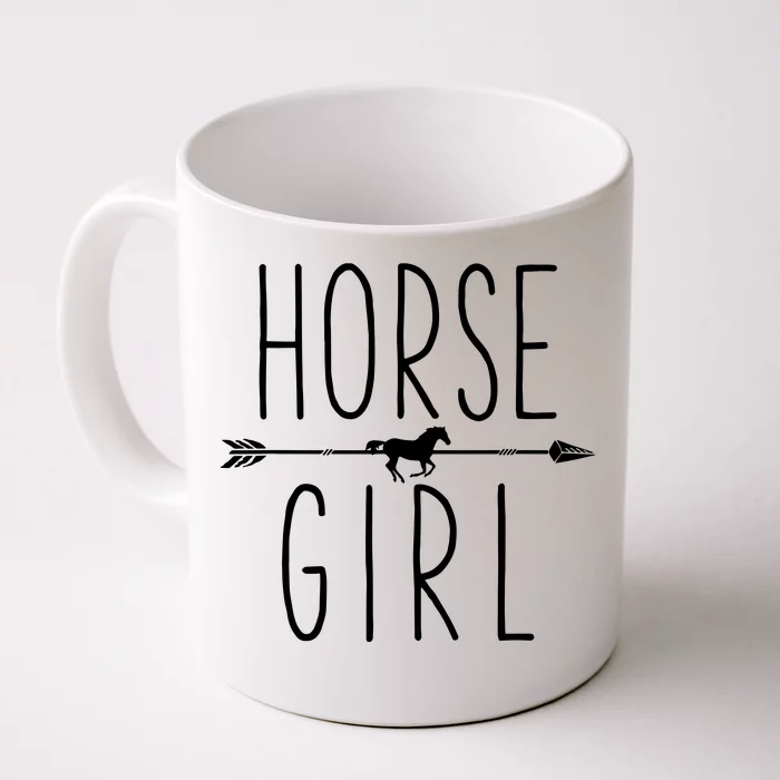 I Love My Horses Equestrian Horseback Riding Front & Back Coffee Mug