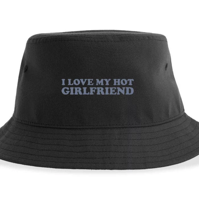 I Love Milf MilfS Hot Mom Hunter Lover Gift Black Sustainable Bucket Hat