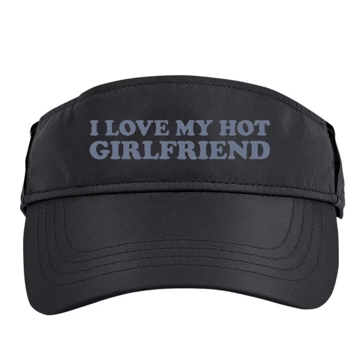 I Love Milf MilfS Hot Mom Hunter Lover Gift Black Adult Drive Performance Visor