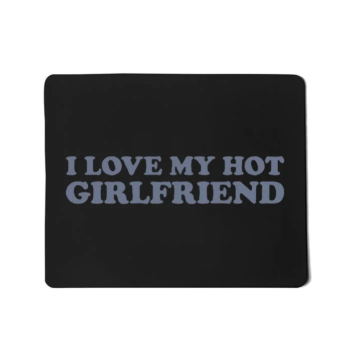 I Love Milf MilfS Hot Mom Hunter Lover Gift Black Mousepad