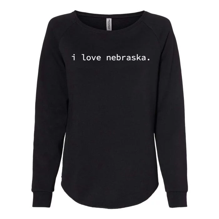 I Love My Hot Girlfriend Womens California Wash Sweatshirt