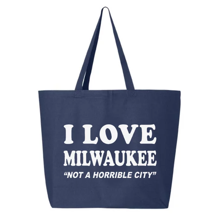 I Love Milwaukee Wisconsin 25L Jumbo Tote