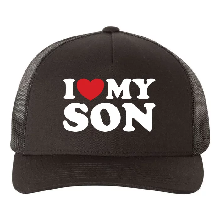 I Love My Son Yupoong Adult 5-Panel Trucker Hat