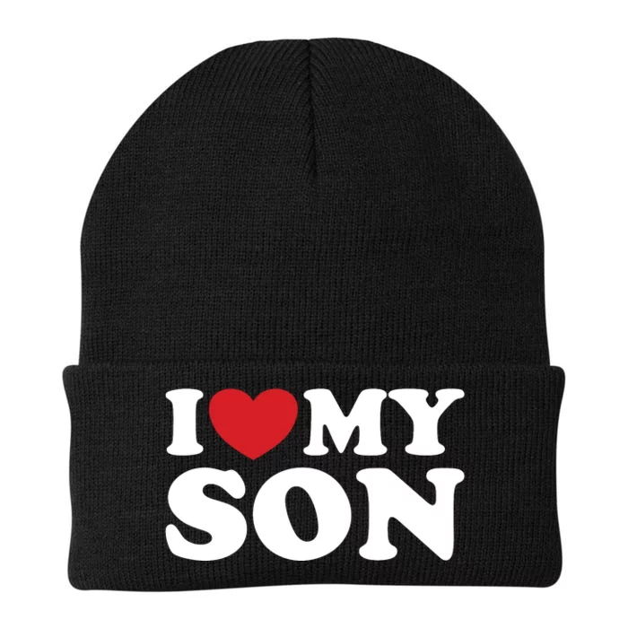 I Love My Son Knit Cap Winter Beanie