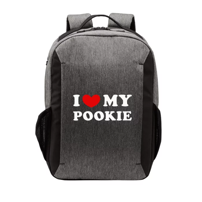 I Love My Pookie I Heart My Pookie Vector Backpack