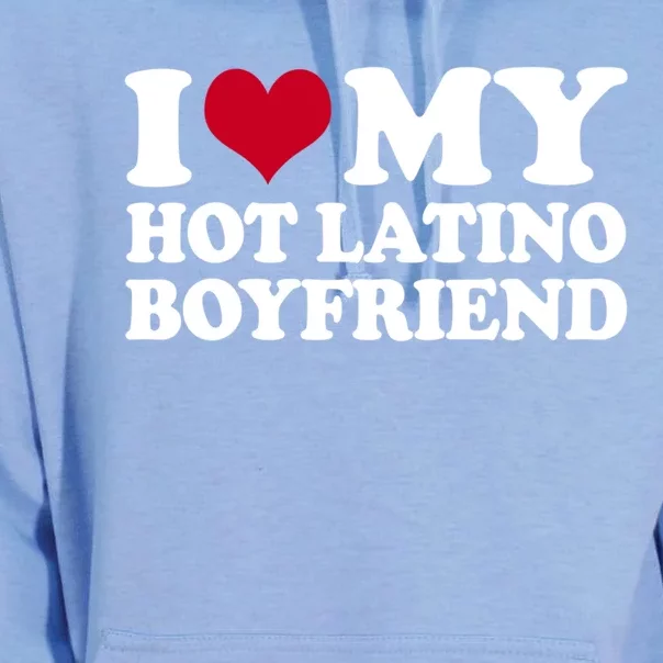 I Love My Hot Latino Friend Gift Unisex Surf Hoodie