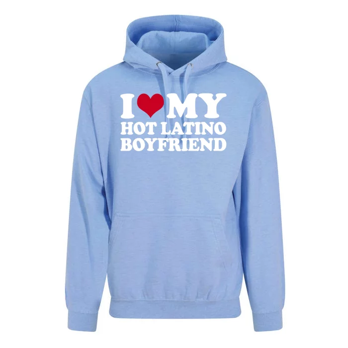 I Love My Hot Latino Friend Gift Unisex Surf Hoodie