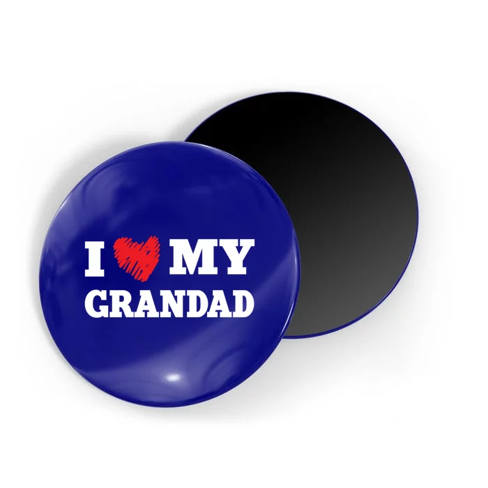 I Love My Grandad Favorite Family Member Valentines Gift Magnet