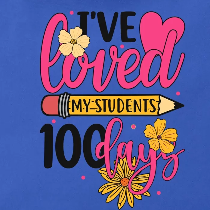 I've Loved My Students 100 Days Teachers Happy 100 Days Great Gift Zip Tote Bag