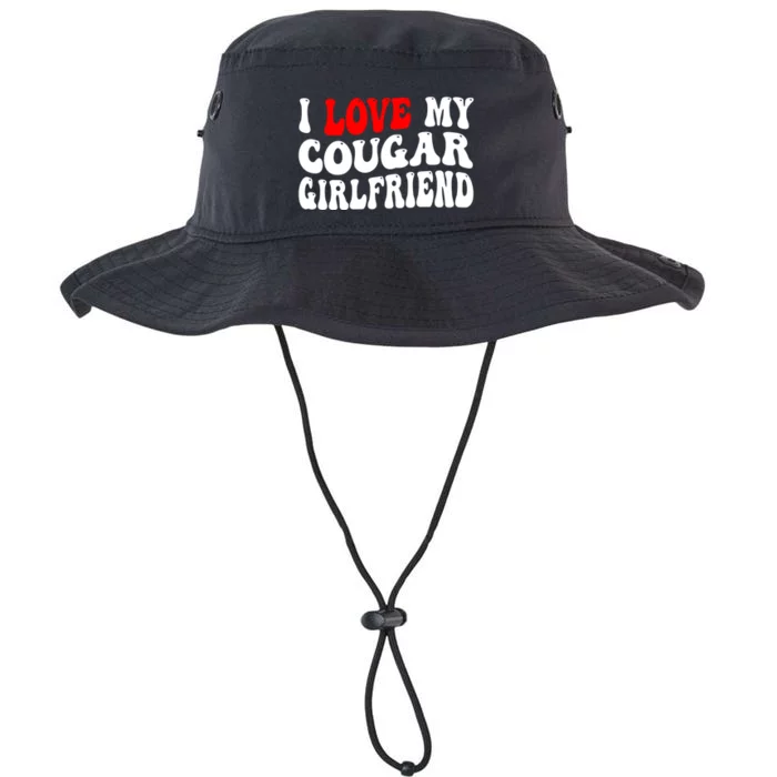 I Love My Cougar Girlfriend I Heart My Cougar Girlfriend Legacy Cool Fit Booney Bucket Hat