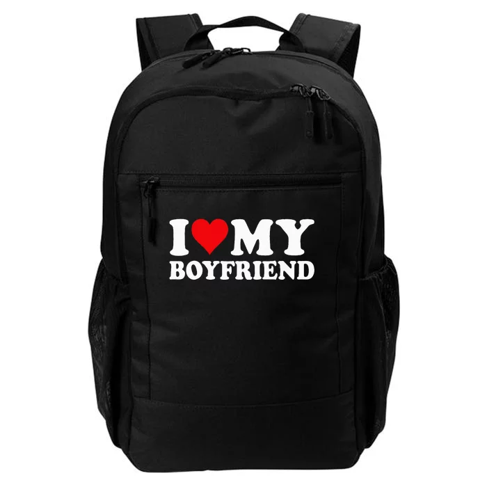 I Love My Boyfriend I Heart My Boyfriend BF Daily Commute Backpack