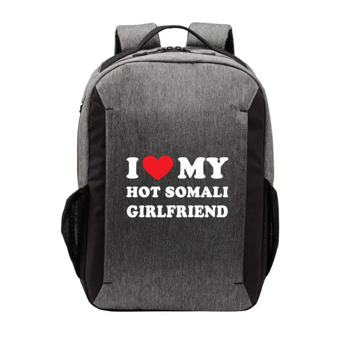 I Love My Hot Somali Girlfriend Vector Backpack