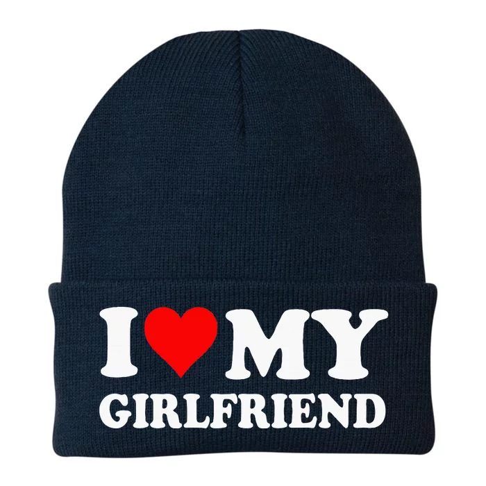 I Love My Girlfriend Knit Cap Winter Beanie