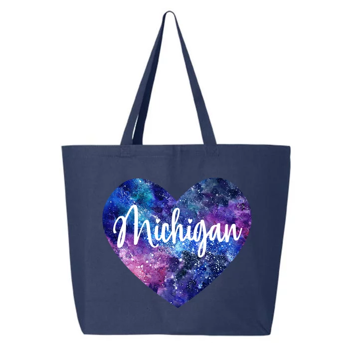 I Love Michigan Usa Great Gift 25L Jumbo Tote