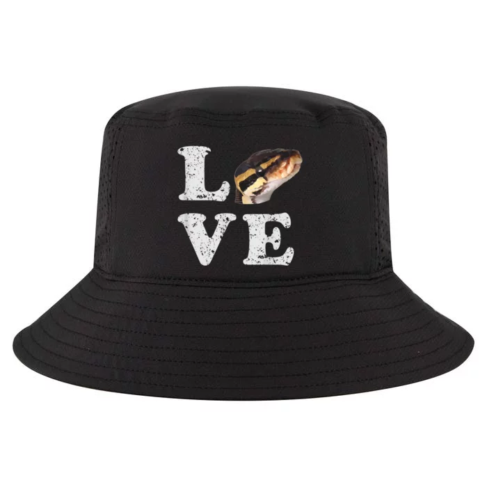 I Love My Ball Python | Pet Snake Lovers Gift Cool Comfort Performance Bucket Hat