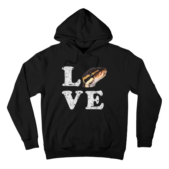 I Love My Ball Python | Pet Snake Lovers Gift Hoodie